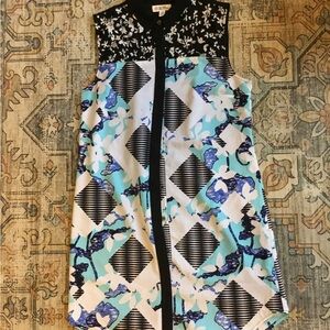 *BUNDLE FOUR $5 for $15 * 
Peter Pilotto Black and White Lace Dress